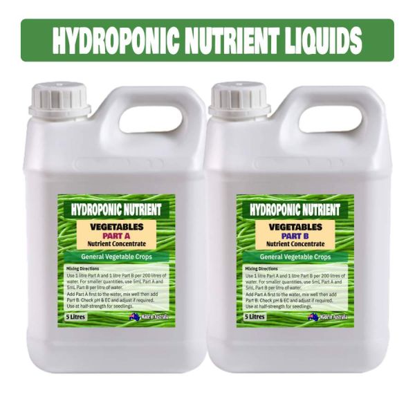 Image of hydroponic nutrient liquids