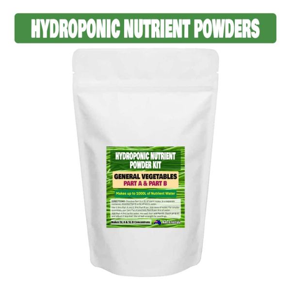Image of hydroponic nutrient powders