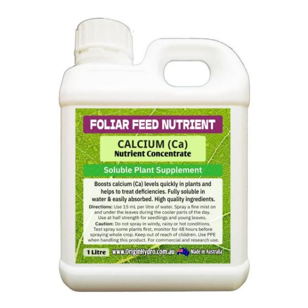 Calcium foliar feed spray by Origin Hydro