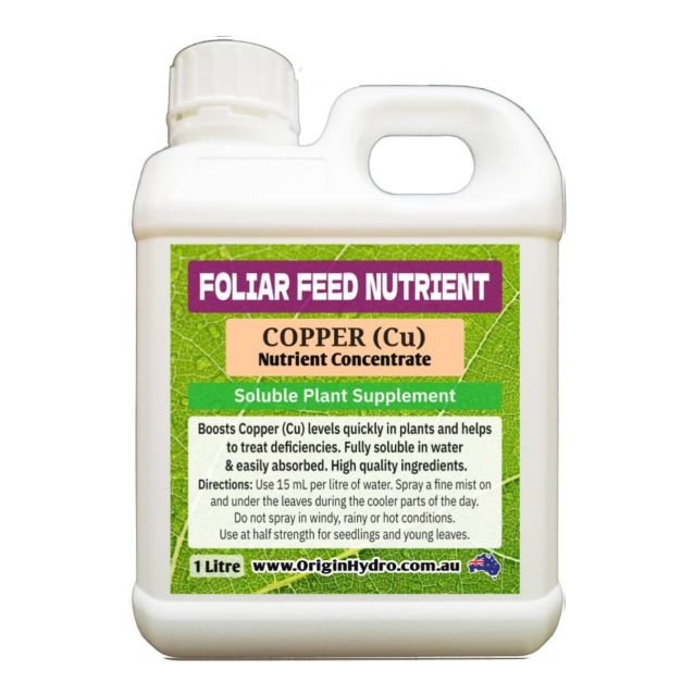 Copper Foliar Feed Nutrient Spray Concentrate