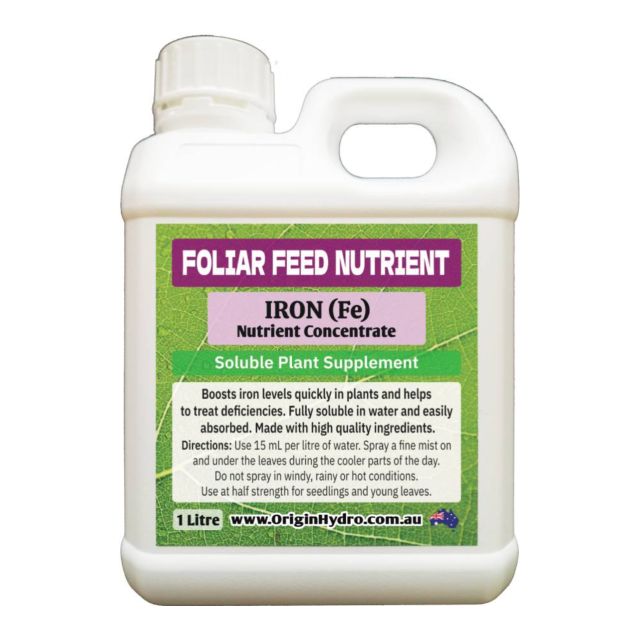 Iron Foliar Feed Spray Concentrate. Iron Foliar Feed Spray Concentrate.