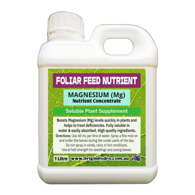 Magnesium Foliar Feed Spray Concentrate. 